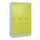locker voor scheiding van kleding,HxBxD 1950x1200x500mm,3vak