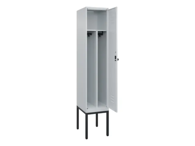 locker voor scheiding van kleding,HxBxD 2120x400x500mm,1vak