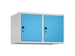 opzetkast,v. locker,2vak.,vak B 400mm,HxBxD 500x800x500mm,vleugeldeur