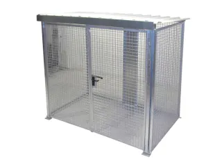 Gasflessendepot Voor 60 Gasflessen 2180x2400x1500mm Staal/draadgaas - 1