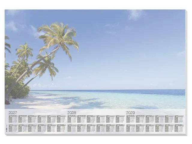 Designonderlegger Sigel Beach 27/28/29 59,5x41cm 30 vel 80 grams
