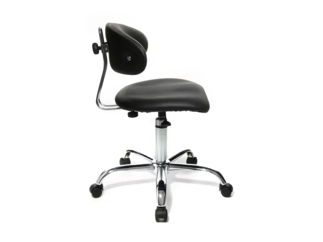 Siège d’atelier pivotant assise 430-510mm noir