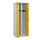 locker voor scheiding van kleding,HxBxD 1850x600x500mm,2vak