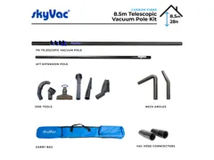 Pole set telescopisch 8.5m