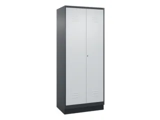 wasgoedverdeelkast,HxBxD 1950x800x500mm,vak B 400mm,cilinderslot - 1