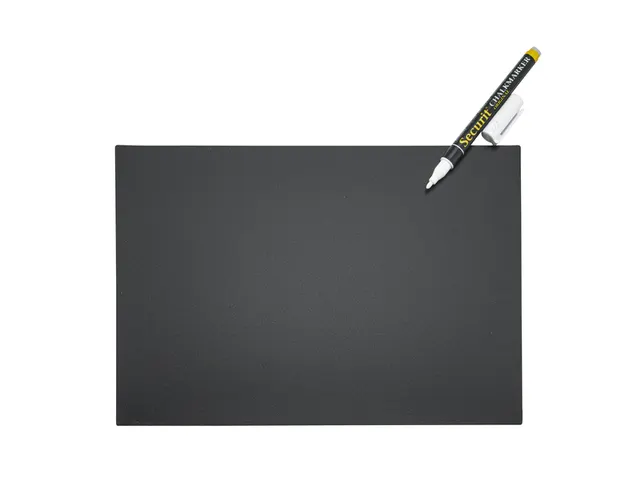 Ardoise Securit tag A4 5 pièces