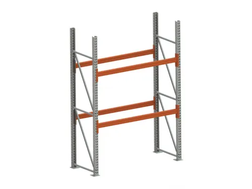 palletstelling,grondveld,HxBxD 2700x1825x800mm,2xtraversen