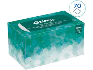 Kleenex Ultra Soft Pop-Up Handdoek 1-laags wit 25,4x22,6cm 18x70st - 1