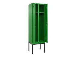 locker voor scheiding van kleding,HxBxD 2120x600x500mm,2vak