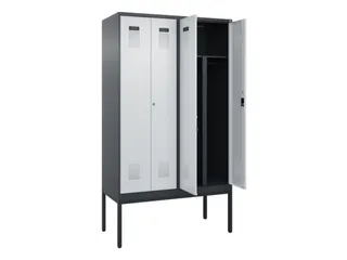 PBM-locker,HxBxD 2120x1200x500mm,4vak,vak B 300mm,cil.-slot - 1