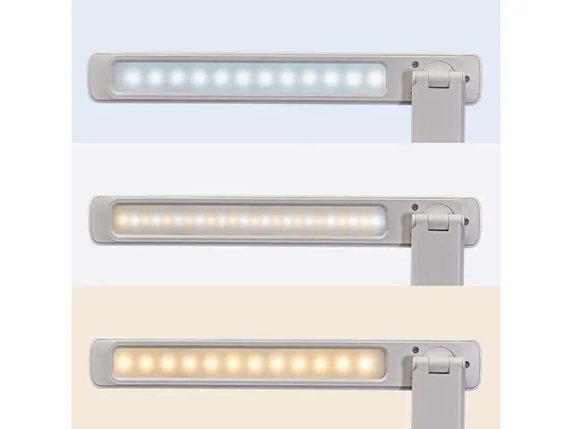 Bureaulamp LED tafelarmatuur MAULsally col. vario, dimbaar Wit