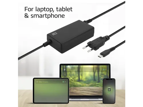 USB-C laptoplader met Power Delivery profielen 65W 3m