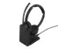 Jabra Evolve3 45 UC Stereo draadloze headset USB-C Oplaadstandaard