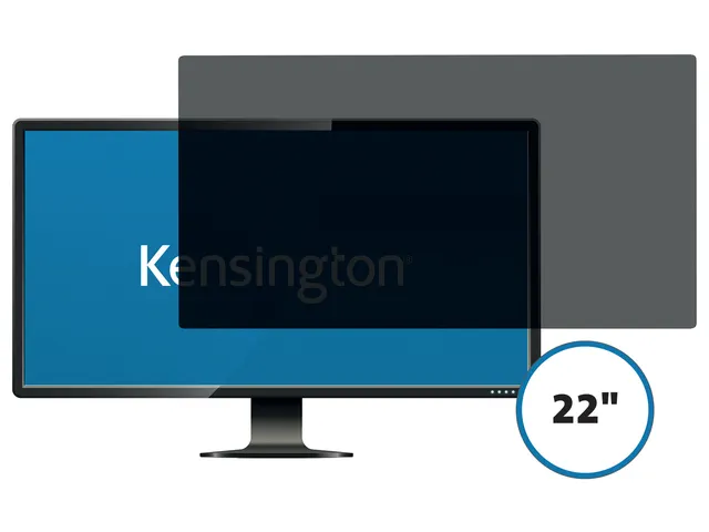 Filtre de confidentialité Kensington 2 directions écran 22 inch 16:9