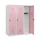 schoollocker,HxBxD 1530x1200x500mm,3vak,vak B 400mm,draaigrendel