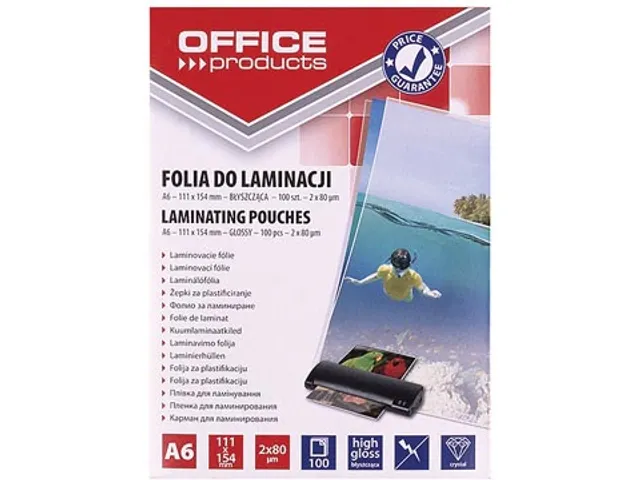 lamineerhoes ft A6 2x80 micron p100