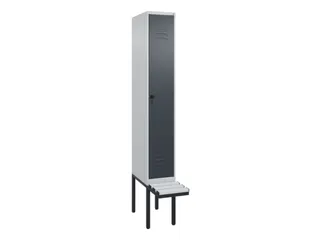 locker voor scheiding van kleding,HxBxD 2120x300x815mm,1vak - 1