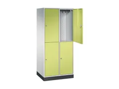 grootvolume garderobekast,RAL 7035/RDS1108060,HxBxD 1950x820x600mm