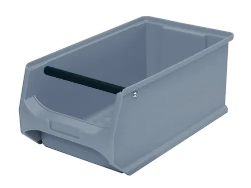 Zichtbak Grip 150x200x350mm Pp Met Draaggreep Grijs