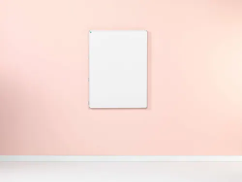 Smit Visual Drievlaksbord 90x120cm Emaille wit RC-10