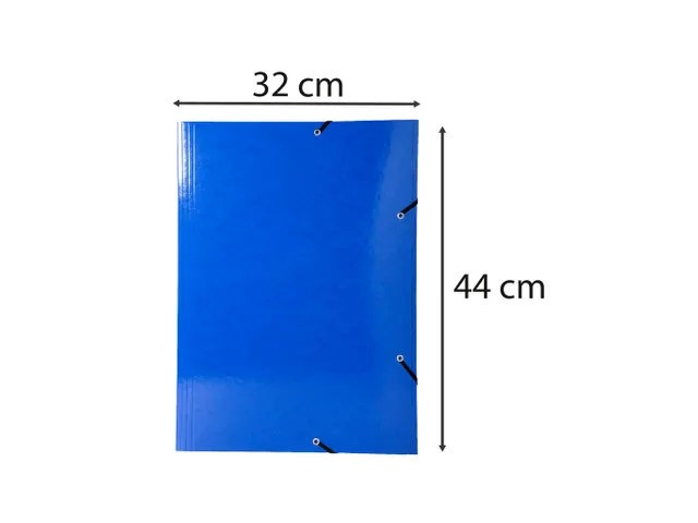 Elastomap A3 3 kleppen IDERAMA Maxi Capacity glanskarton Assorti