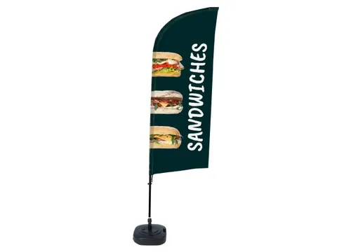 Promotievlag Alu Wind complete set "Sandwiches"