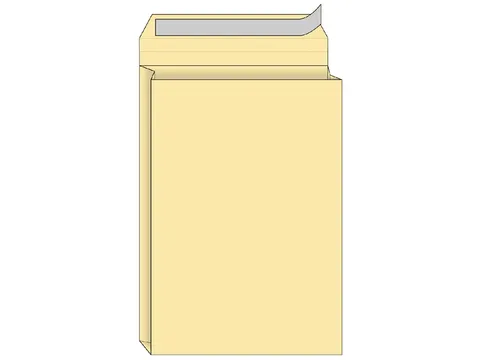 Envelop Quantore monsterzak 229x324x38mm Zelfklevend Creme 10 stuks