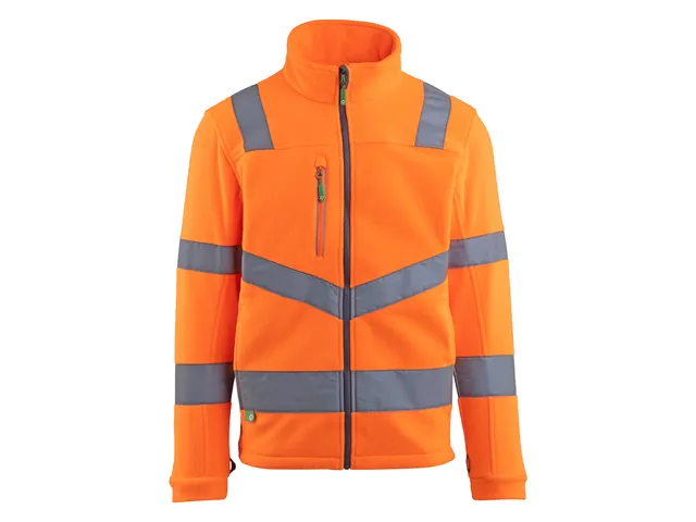 Veste polaire Arco Responsible haute visibilité orange Taille S