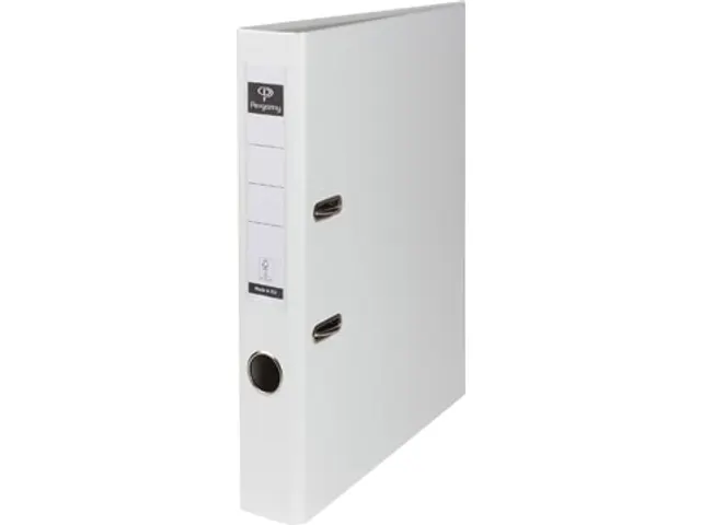 Ordner A4 Wit PP en papier rug van 50mm