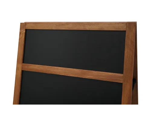Europel Krijtstoepbord met Topbord 660 x 1280 mm Natural