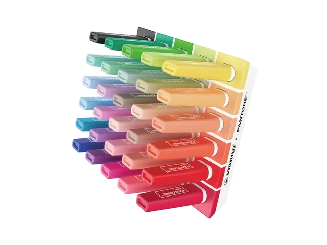 Markeerstift STABILO BOSS Pantone 30st assorti