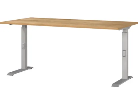 In hoogte verstelbaar bureau,HxBxD 680-910x1600x800mm
