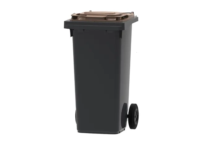 Mini-Container 120 Liter Grijs Bruin
