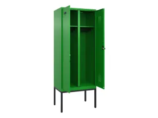 locker voor scheiding van kleding,HxBxD 2120x800x500mm,2vak - 1