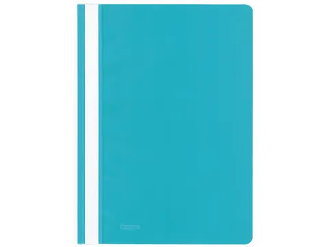 Snelhechtermap Kangaro A4 PP turquoise, krimp á 25 stuks