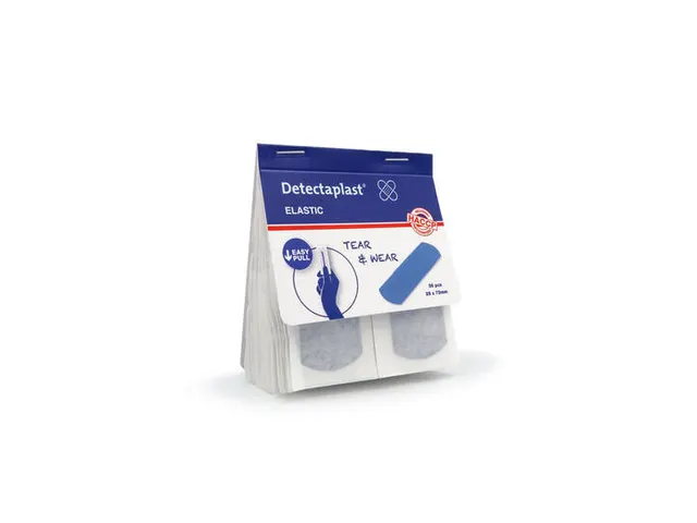 Pansement Detectaplast Tear & Wear textile élastique 25x72mm