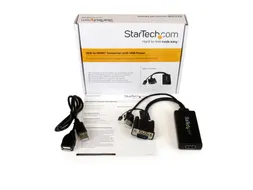 Vga-naar-hdmi-adapter Met Usb-audio & -voeding
