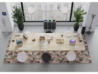 Tria2 paraplubak zwart 26 x 60 cm met lekbak - 6
