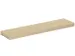 Tablette repose-sacs droite,p. mobilier d'accueil,lxP 500x120mm,bois