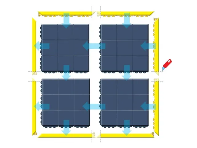 Randafsluitstrip V. Antivermoeidheidsmat Kliksysteem female