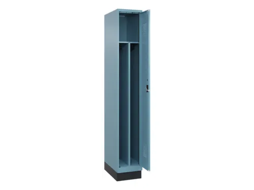 locker voor scheiding van kleding,HxBxD 1950x300x500mm,1vak