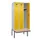 locker met bank,HxBxD 2120x900x815mm,3vak,vak B 300mm,cilinderslot