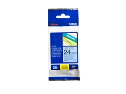 Labeltape Brother P-touch TZe-551 standaard 24mm zwart op blauw
