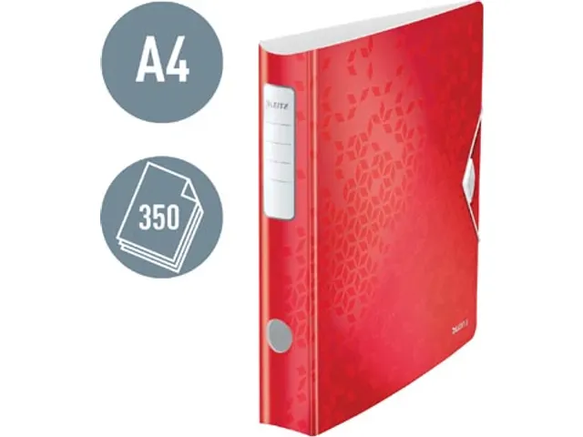 WOW ordner Active rug van 65mm, rood