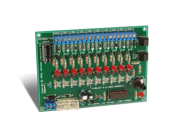 Educatieve soldeerkit 10-kanaals lichteffectengenerator 12 V