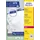 Etiket Avery L7651-25 38.1x21.2mm Laserprinter Wit 6500 stuks