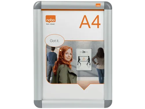 Clicklijst Nobo Essence Aluminium A4 Poster