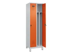 locker voor scheiding van kleding,HxBxD 1950x600x500mm,2vak