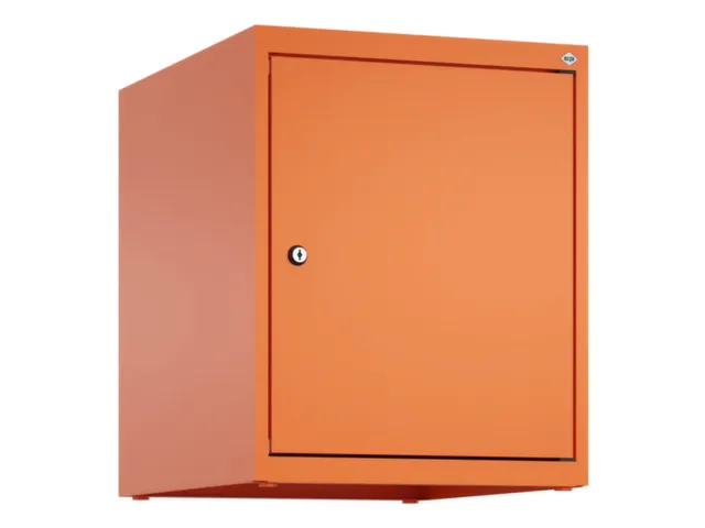opzetkast,v. locker,1vak.,vak B 400mm,HxBxD 500x400x500mm,cilinderslot