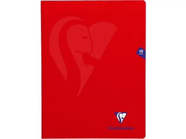Clairefontaine schrift Mimesys A4+ 24 vel Seyès, kaft in PP assorti